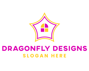 Colorful Design House logo design