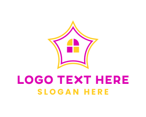 Colorful Design House Logo