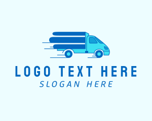 Vehicle - Express Delivery Vehicle logo design
