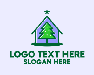 Christmas Tree House  Logo