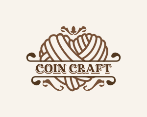 Heart Yarn Crafts logo design