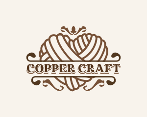 Heart Yarn Crafts logo design