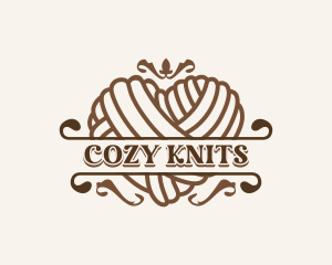 Heart Yarn Crafts logo design