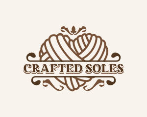 Heart Yarn Crafts logo design