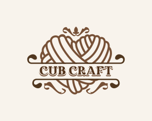 Heart Yarn Crafts logo design