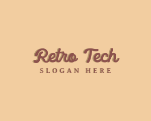 Premier Funky Retro logo design