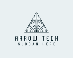 Pyramid Tech Developer logo design