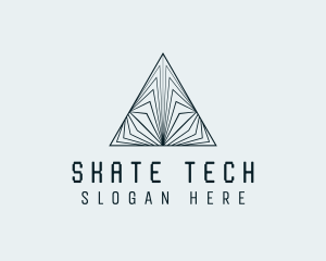 Pyramid Tech Developer logo design