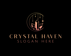 Mystic Gem Stone logo design