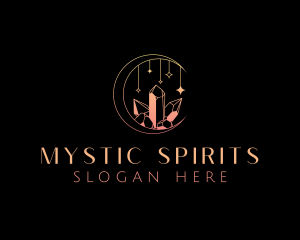 Mystic Gem Stone logo design