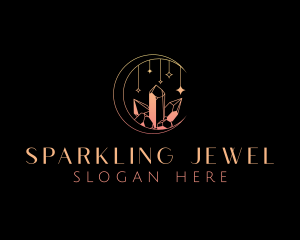 Mystic Gem Stone logo design