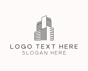 Property - Architect Building Property logo design