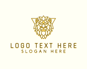 Lion - Luxury Lion Finance logo design