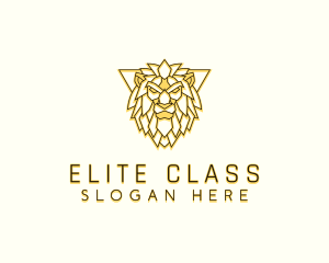 First Class - Luxury Lion Finance logo design