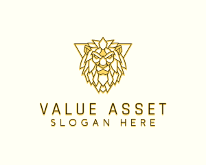 Luxury Lion Finance logo design