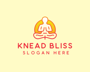 Yoga Meditation Wellness logo design