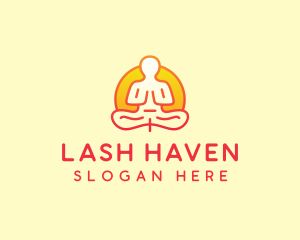 Yoga Meditation Wellness logo design