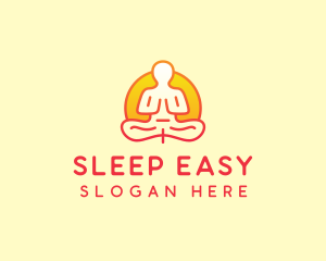 Yoga Meditation Wellness logo design