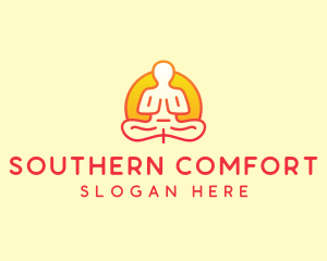 Yoga Meditation Wellness logo design