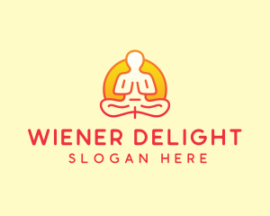 Yoga Meditation Wellness logo design