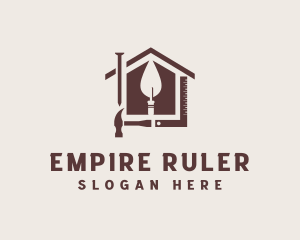 Ruler - Home Repair Construction Tools logo design