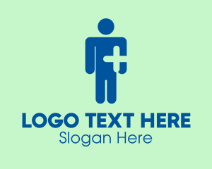 Human - Medical Health Person logo design