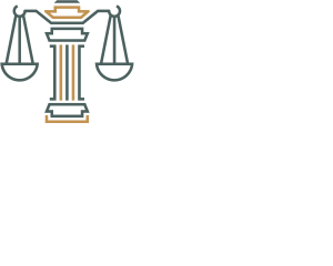 Judiciary - Justice Scale Laurel Leaf logo design
