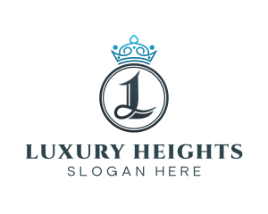 Luxury Royal Letter L logo design