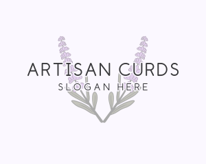 Lavender Blossom Aromatherapy logo design