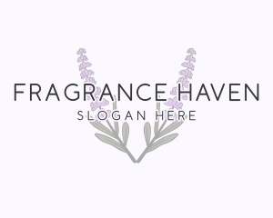 Lavender Blossom Aromatherapy logo design