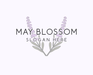 Lavender Blossom Aromatherapy logo design