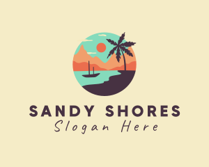 Beach - Vacation Beach Trip logo design