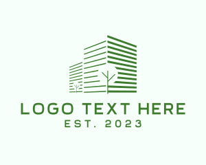 Town - Professional City Buildings logo design