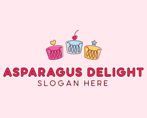 Bakery Pastry Cupcakes logo design