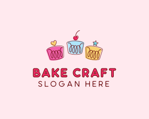 Bakery Pastry Cupcakes logo design