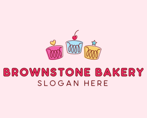 Bakery Pastry Cupcakes logo design