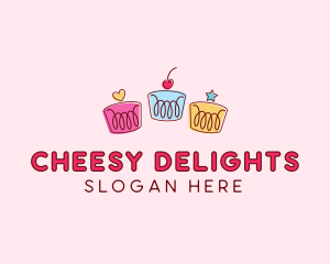 Bakery Pastry Cupcakes logo design