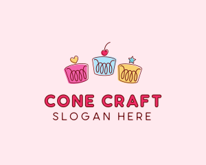 Bakery Pastry Cupcakes logo design