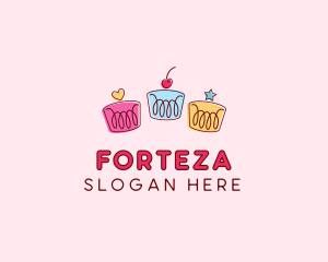 Bakery Pastry Cupcakes logo design