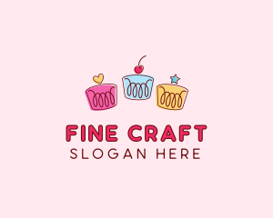 Bakery Pastry Cupcakes logo design