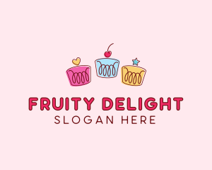 Bakery Pastry Cupcakes logo design