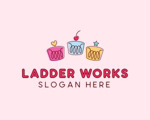 Bakery Pastry Cupcakes logo design