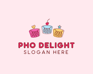 Bakery Pastry Cupcakes logo design