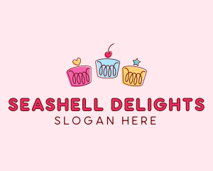 Bakery Pastry Cupcakes logo design