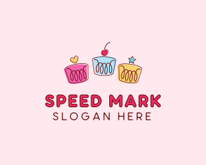 Bakery Pastry Cupcakes logo design