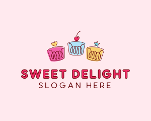 Bakery Pastry Cupcakes logo design