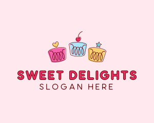 Cupcake - Bakery Pastry Cupcakes logo design