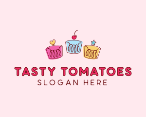 Bakery Pastry Cupcakes logo design