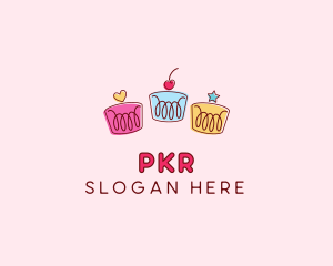 Bakery Pastry Cupcakes logo design