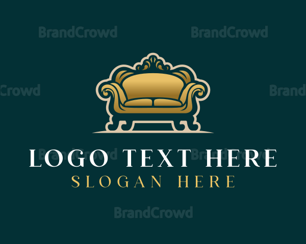 Luxury Interior Sofa Logo